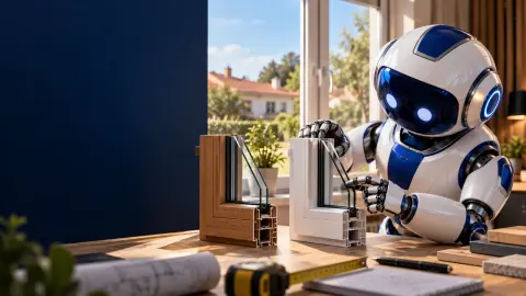 OPTIMUS présente une coupe de menuiserie double vitrage
